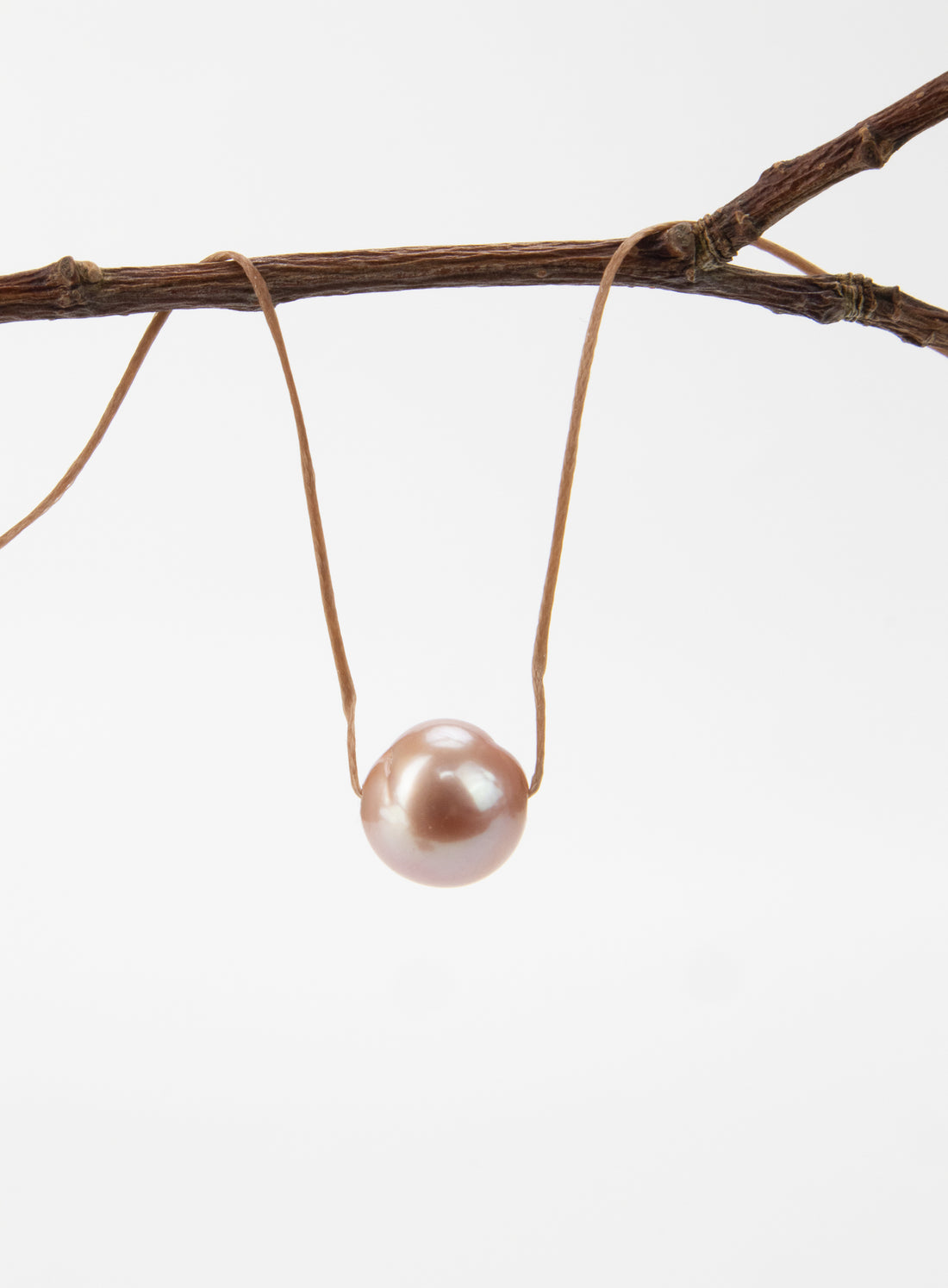 For Mum, you are a real pearl - Hazelnut Necklace