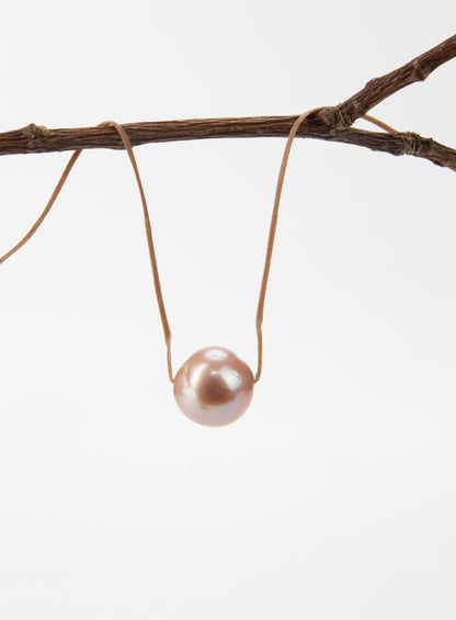 For Mum, you are a real pearl - Hazelnut Necklace