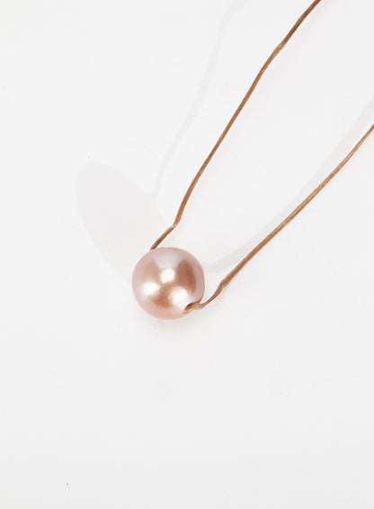 For Mum, you are a real pearl - Hazelnut Necklace