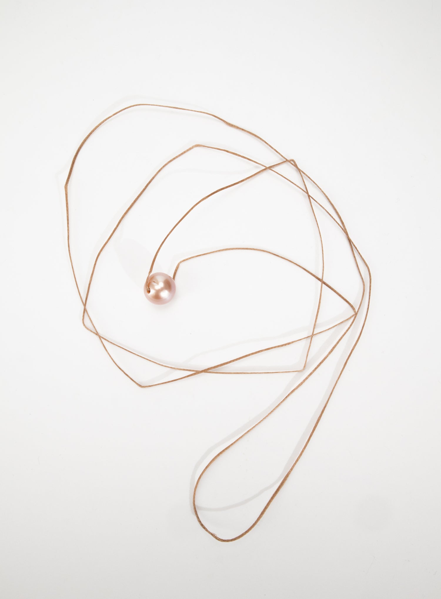 For Mum, you are a real pearl - Hazelnut Necklace