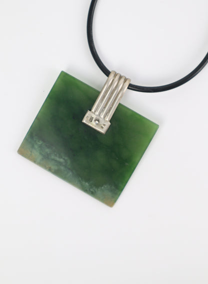 Pounamu, 24ct Gold and Silver Pendant