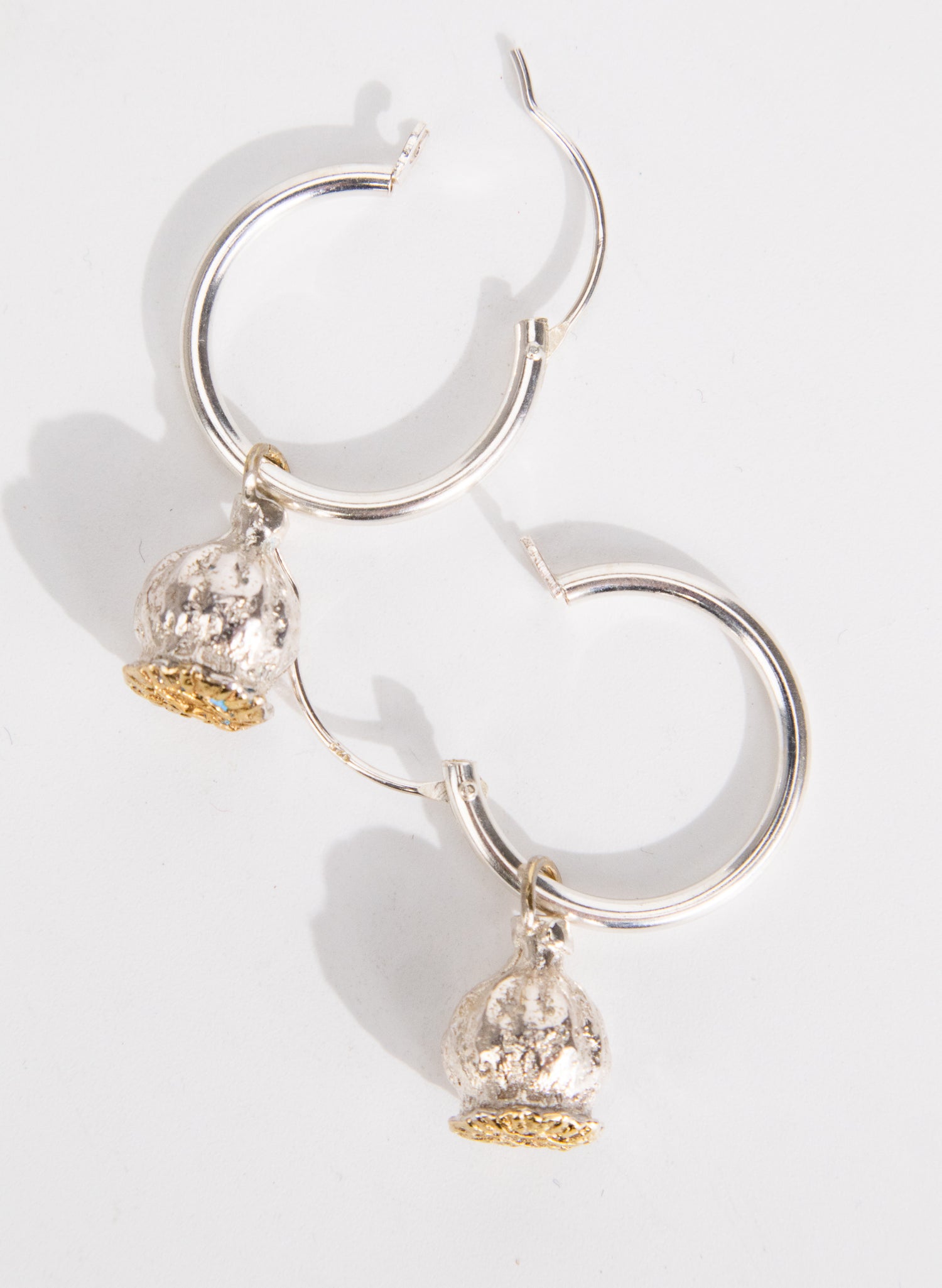 ANZAC Poppy Hooks Sterling Silver