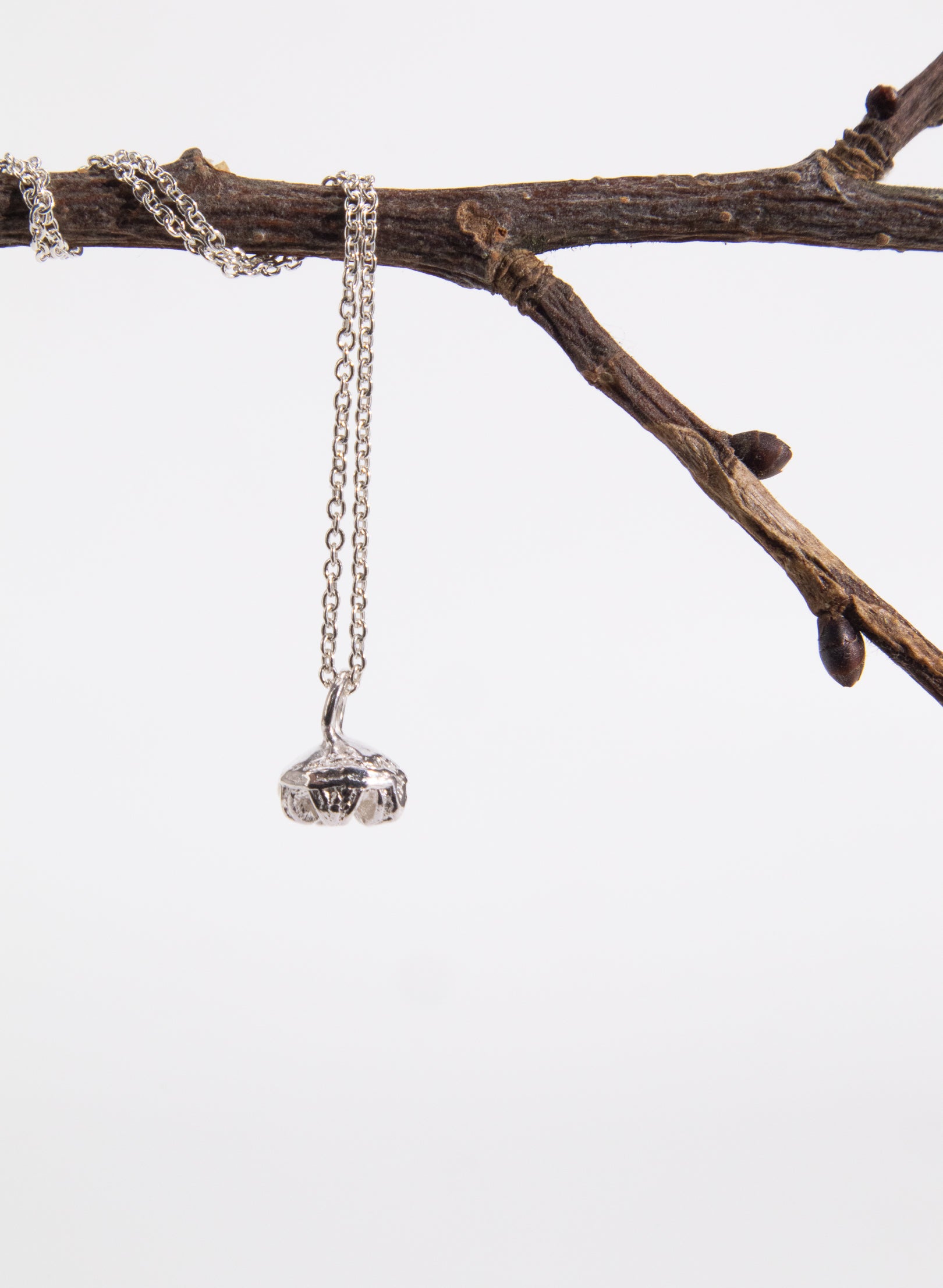 Manuka Necklace - Silver
