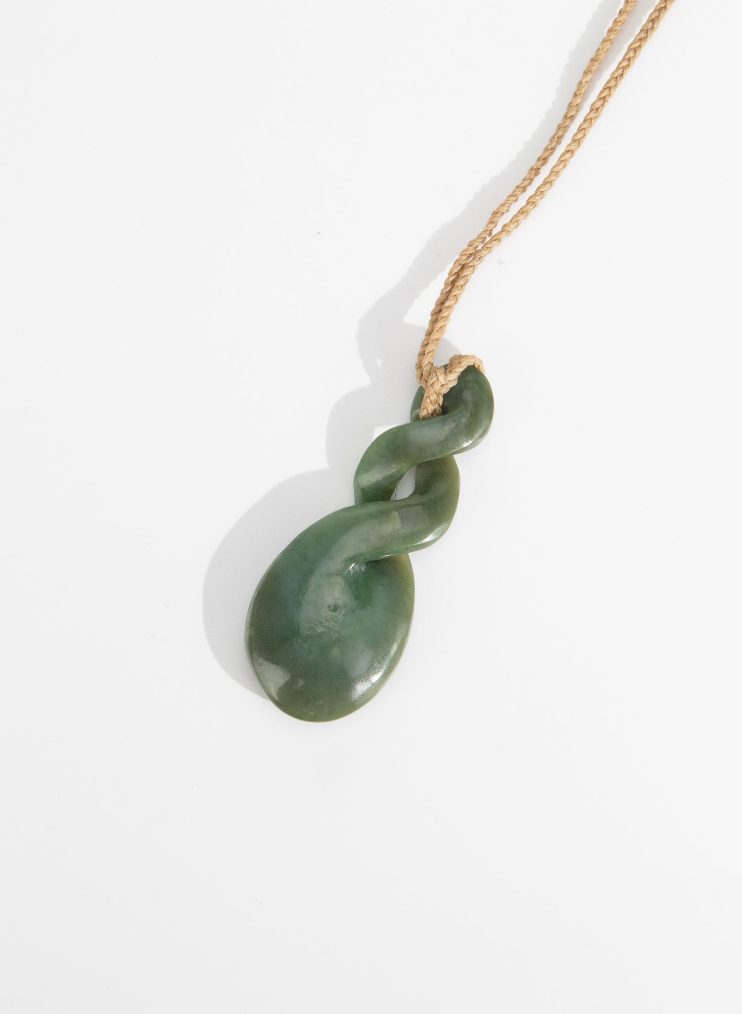 Twist Pounamu Pendant