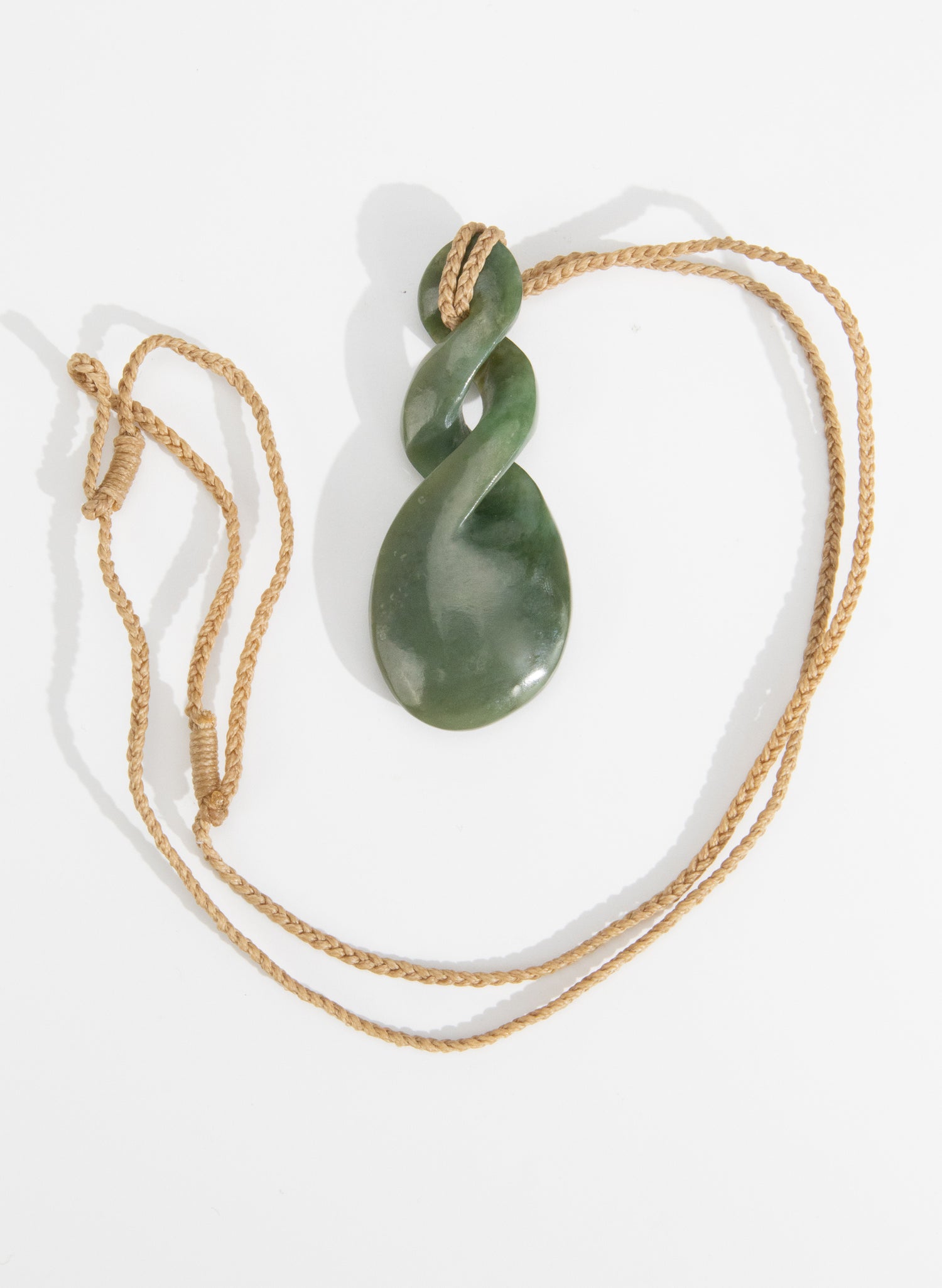 Twist Pounamu Pendant