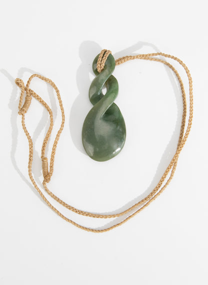 Twist Pounamu Pendant