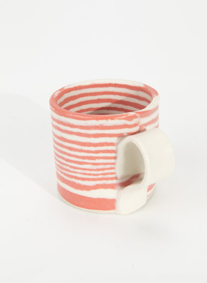 Nerikomi Red Mug - Medium