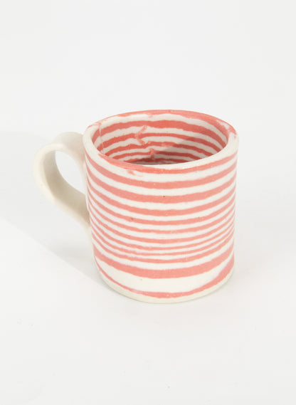 Nerikomi Red Mug - Medium