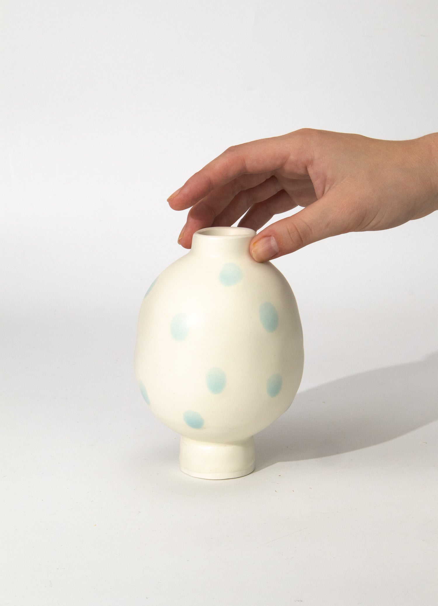 Blue Spot Vase