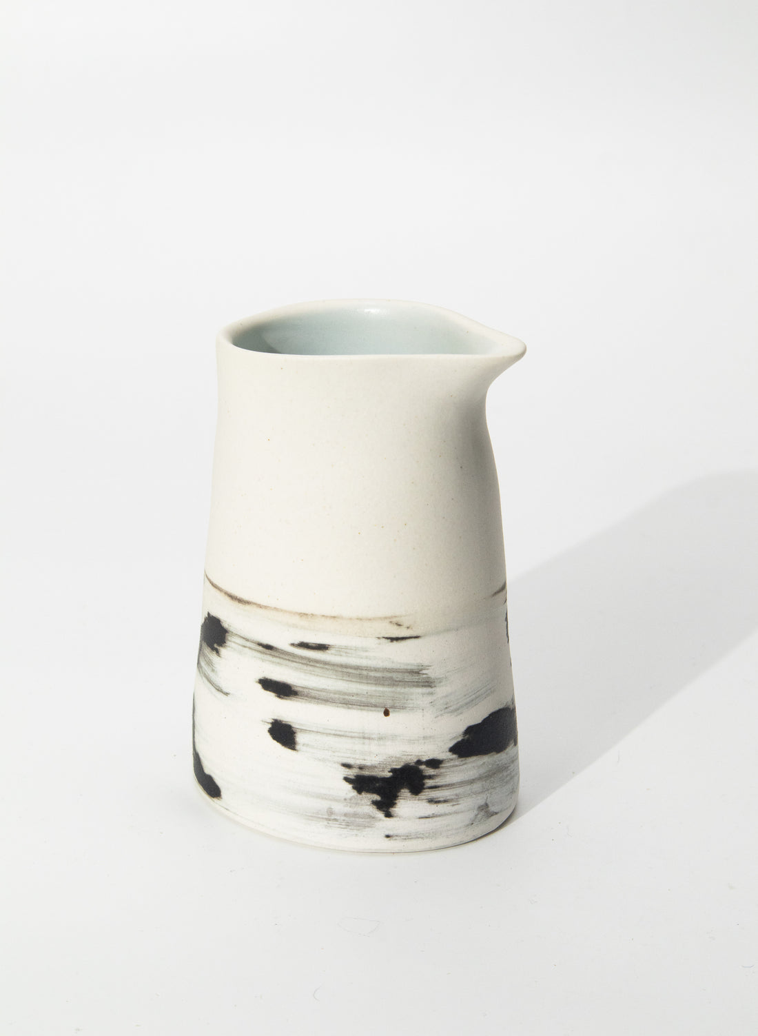 Small Jug - Black Shibori