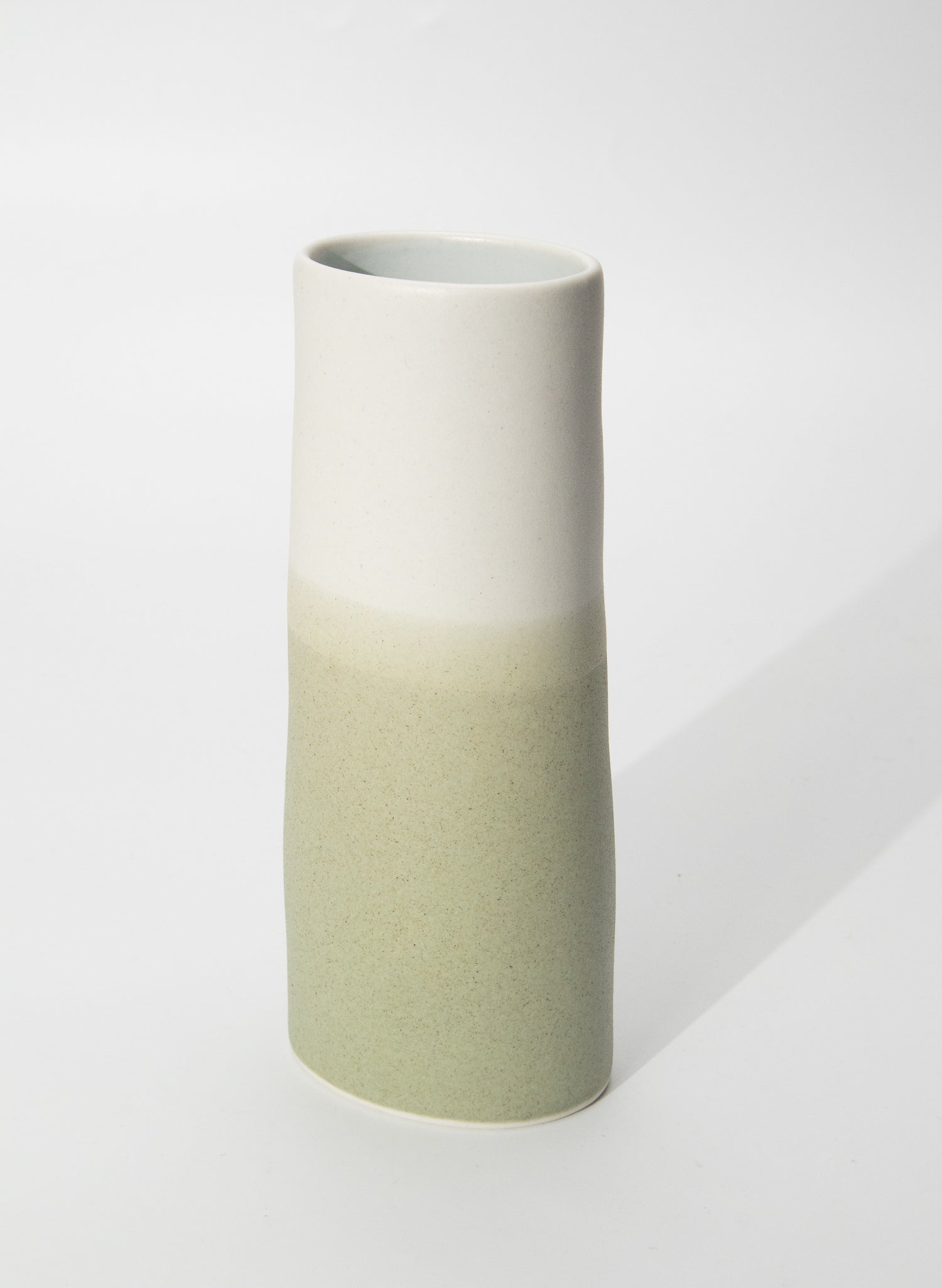 Medium Vase - Green Beige