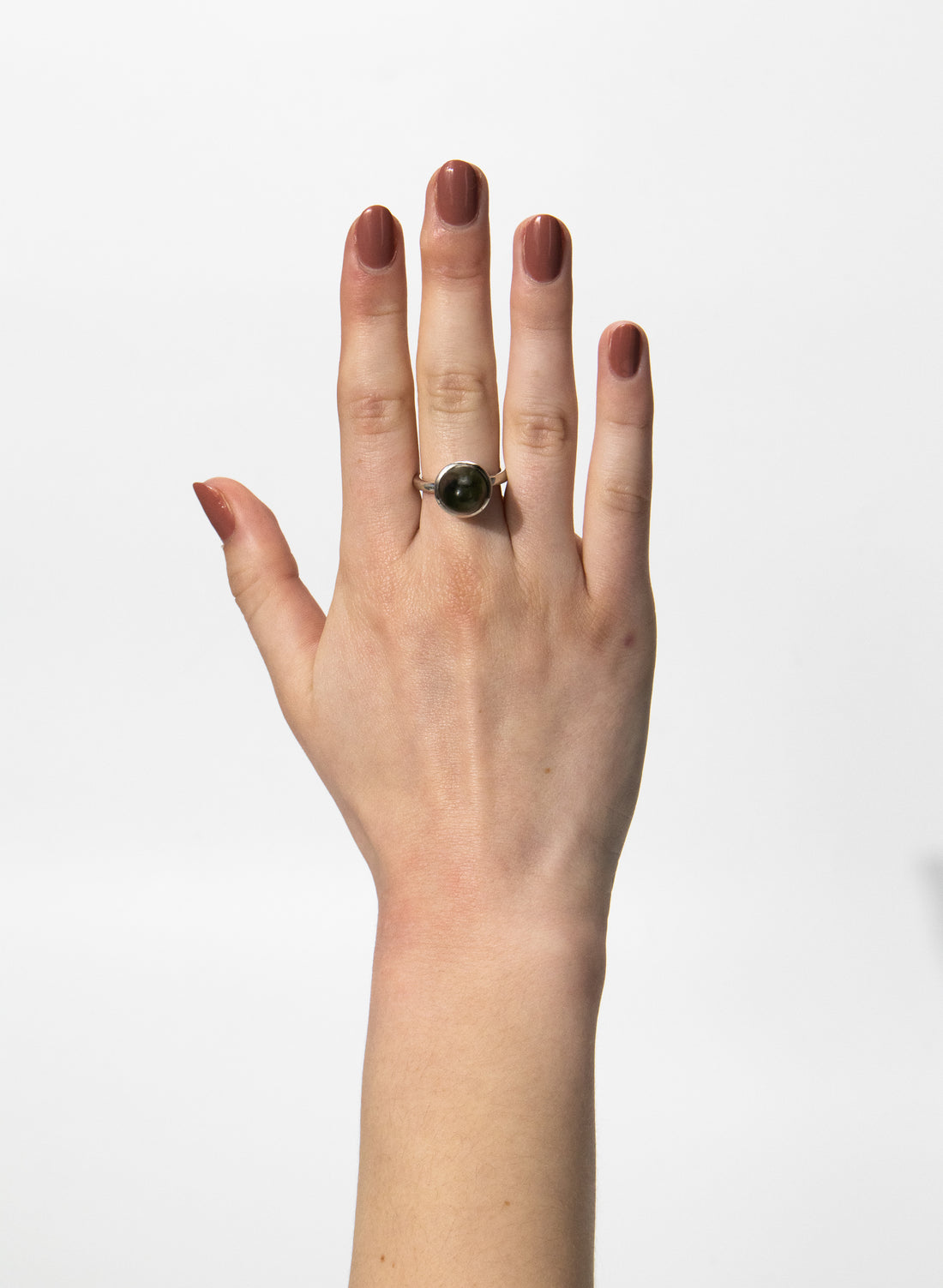 Pounamu Acorn Ring