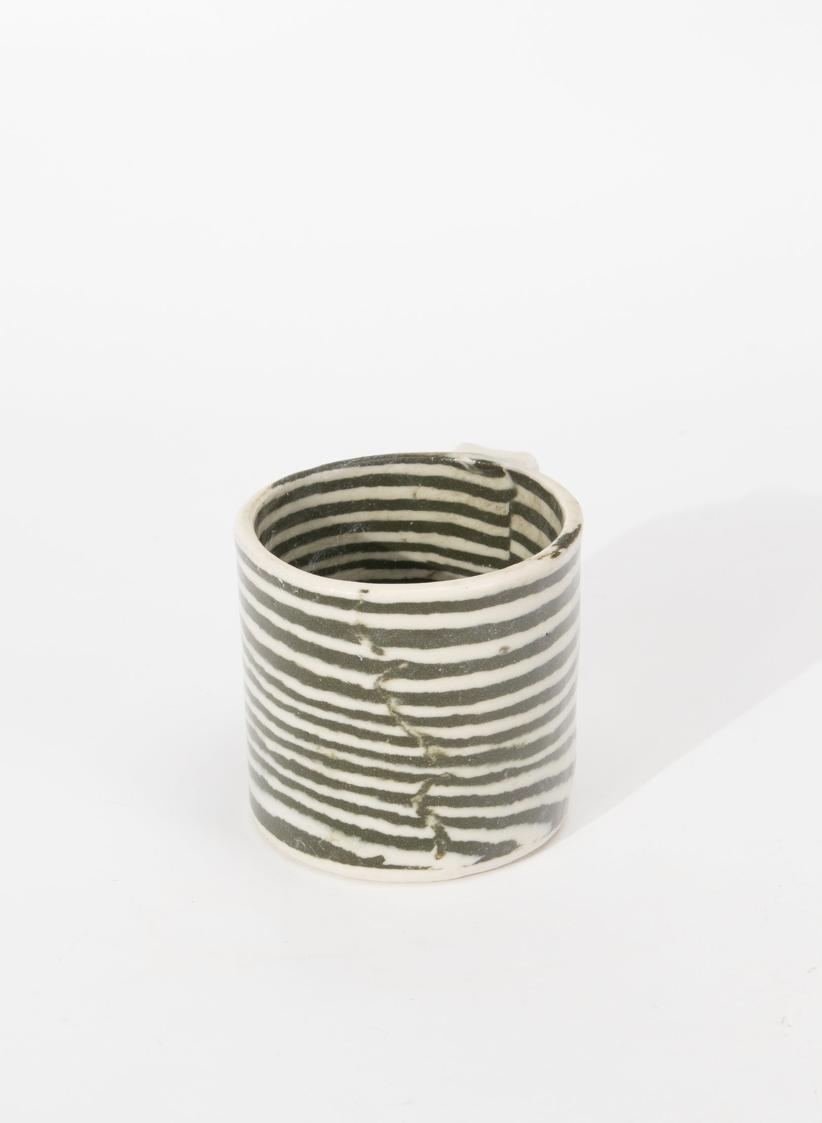 Nerikomi Dark Green Mug - Medium