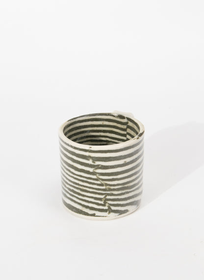 Nerikomi Dark Green Mug - Medium
