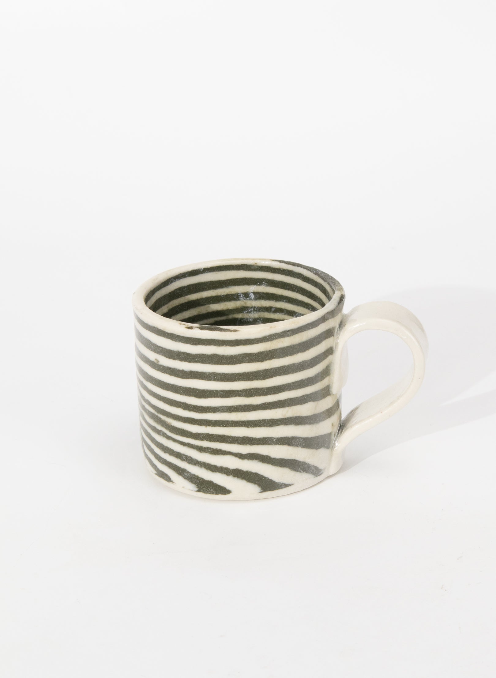 Nerikomi Dark Green Mug - Medium