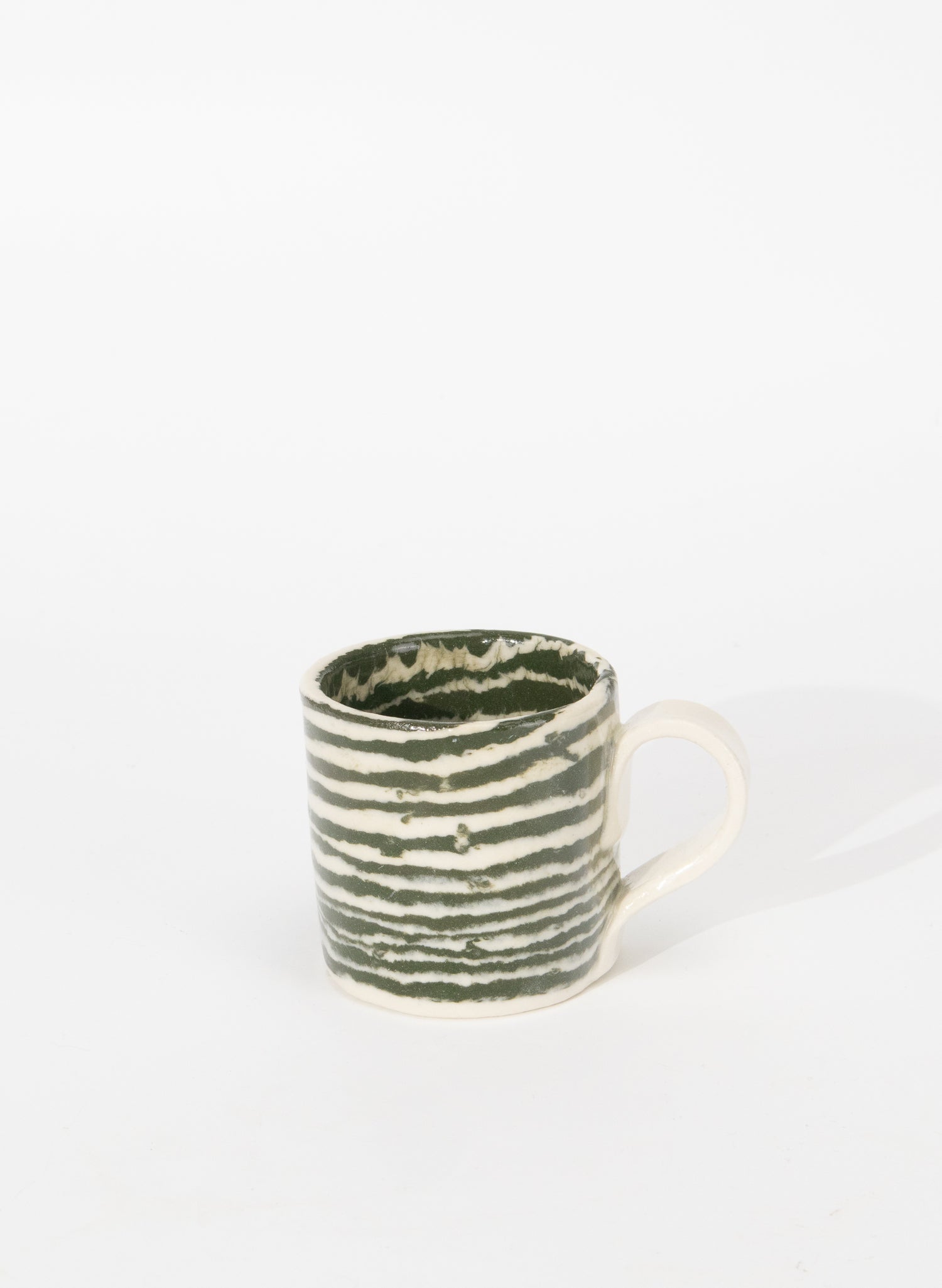 Nerikomi Dark Green Mug - Small