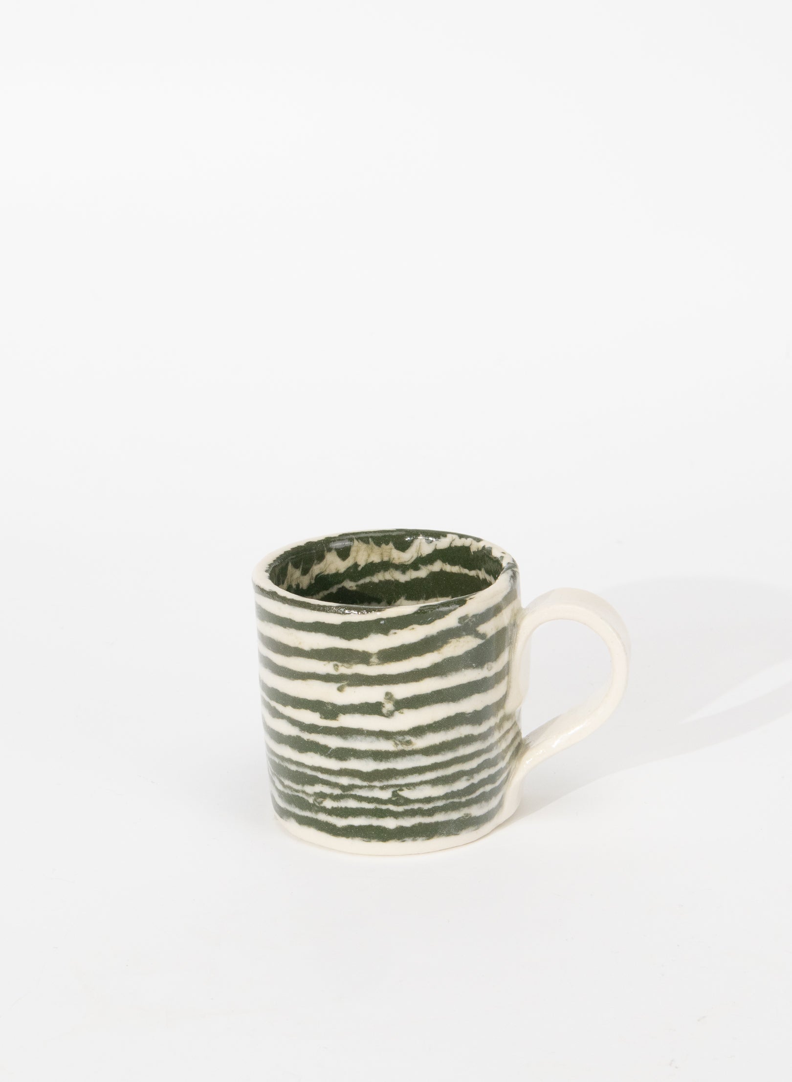 Nerikomi Dark Green Mug - Small