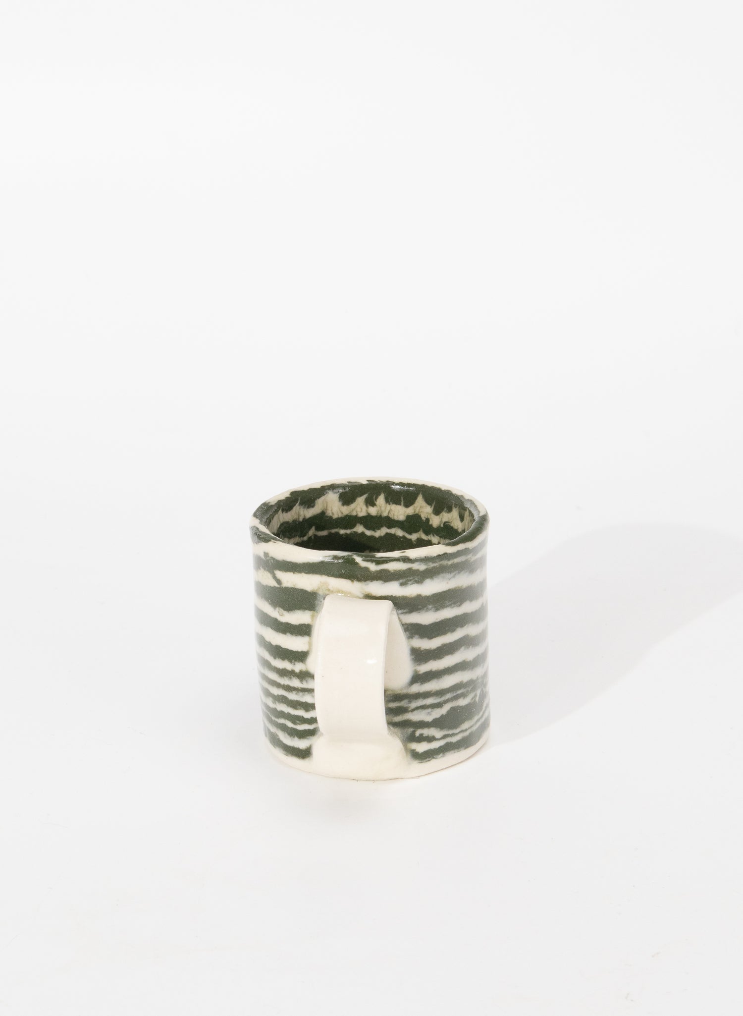 Nerikomi Dark Green Mug - Small