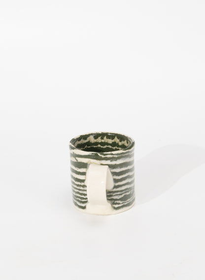Nerikomi Dark Green Mug - Small