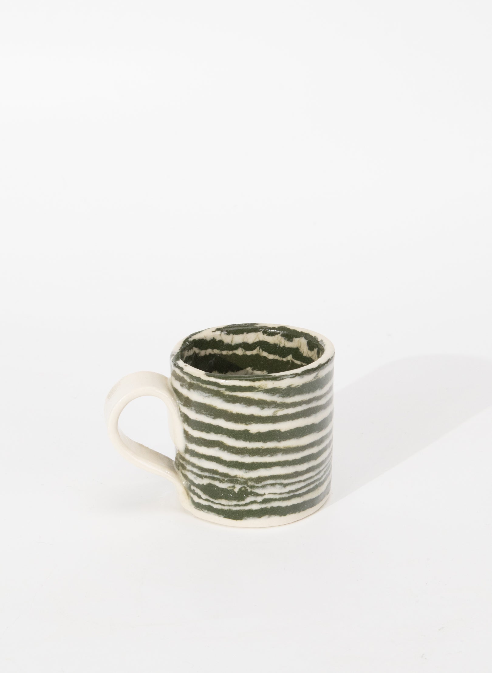 Nerikomi Dark Green Mug - Small