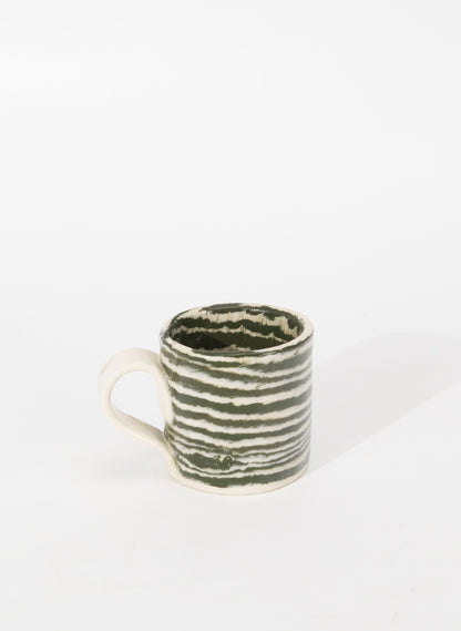 Nerikomi Dark Green Mug - Small