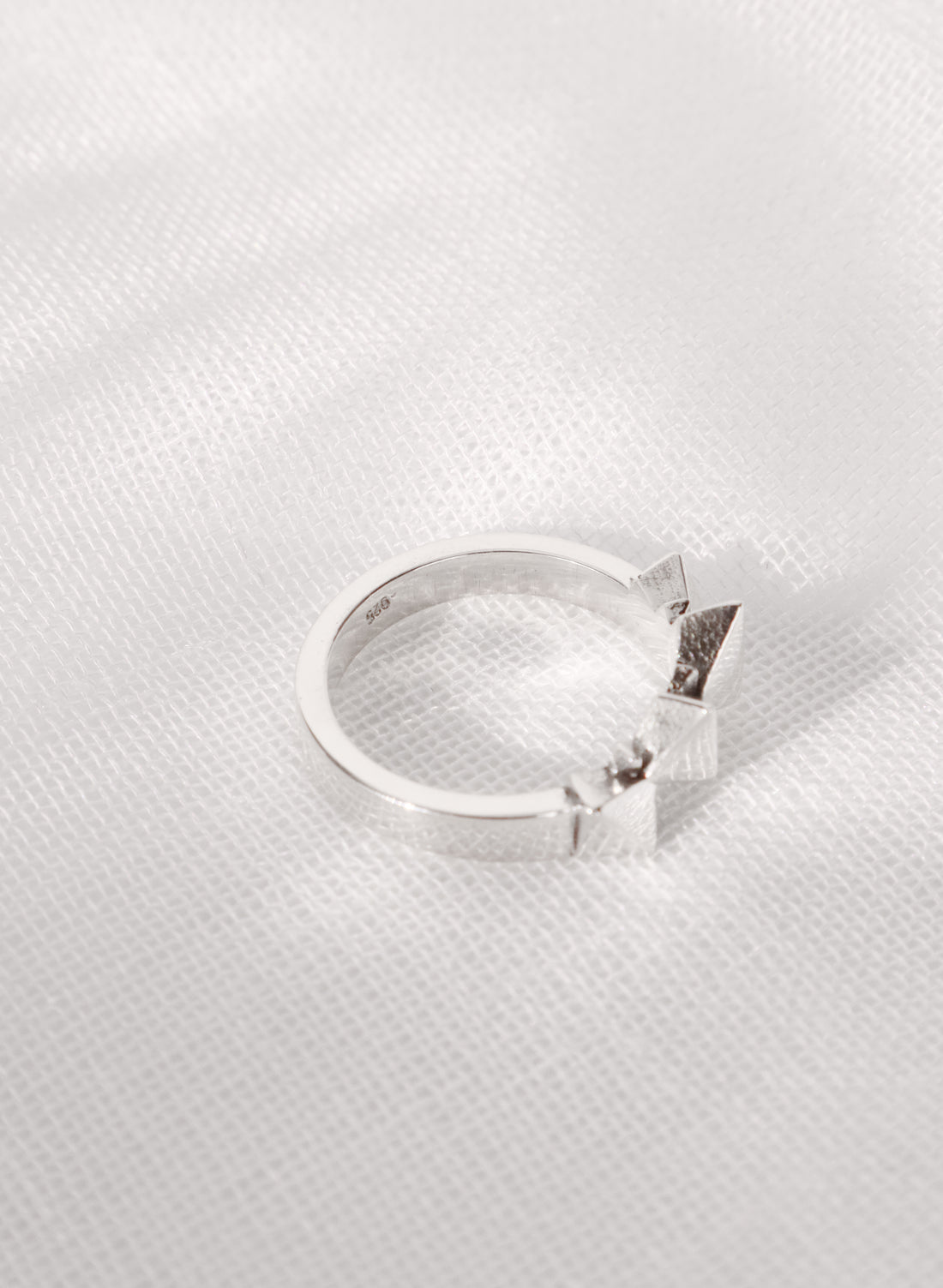Fan Sterling Silver Ring