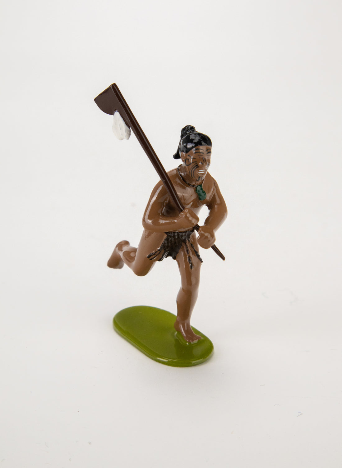 Maori Warrior With Tewhatewha