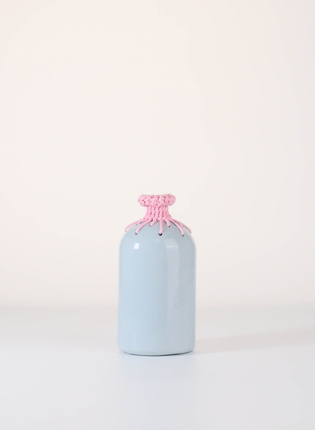 Colourburst Series: Soft Sage &amp; Light Pink Vase
