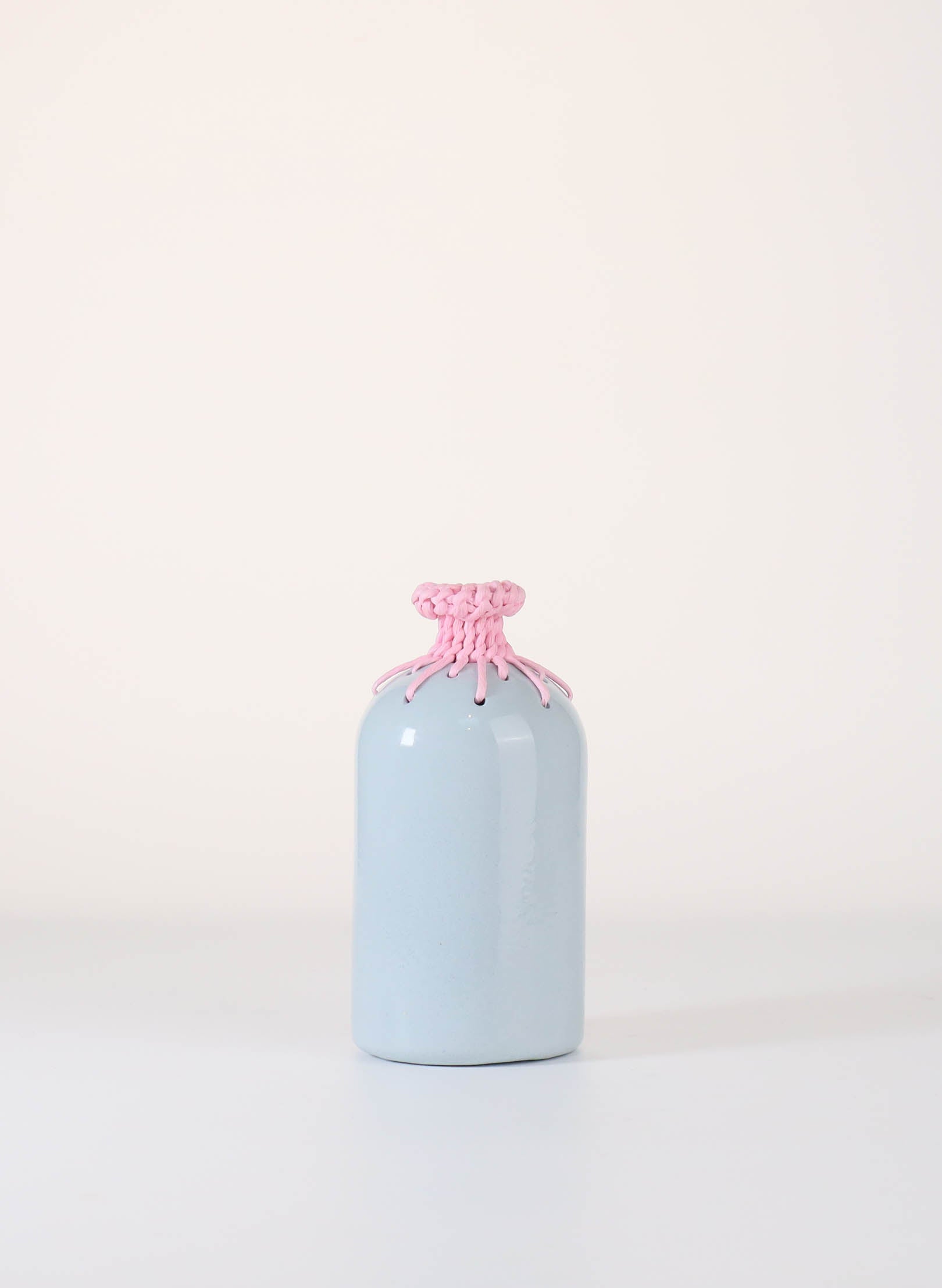 Colourburst Series: Soft Sage &amp; Light Pink Vase