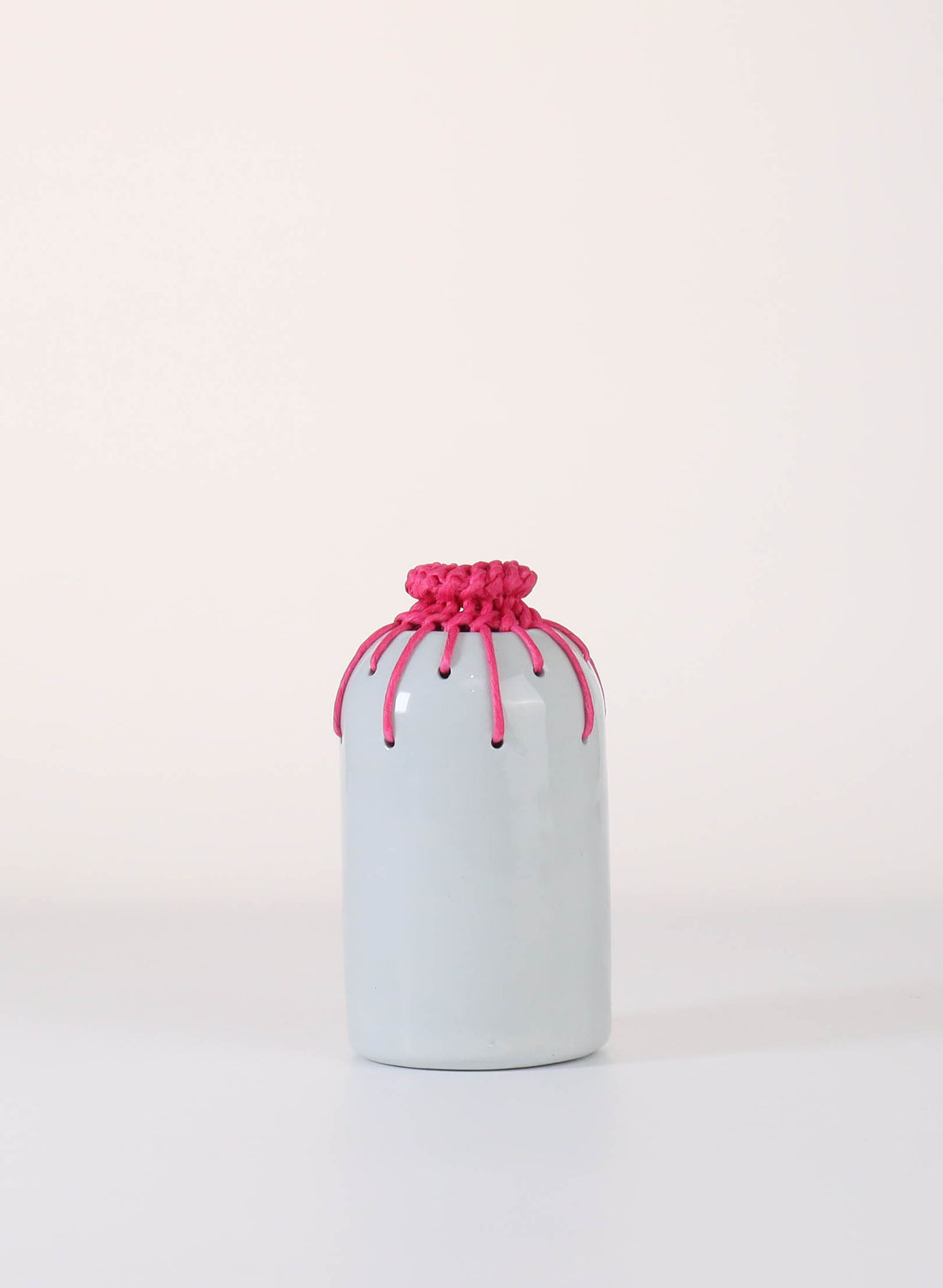Colourburst Series: Soft Sage &amp; Dark Pink Vase