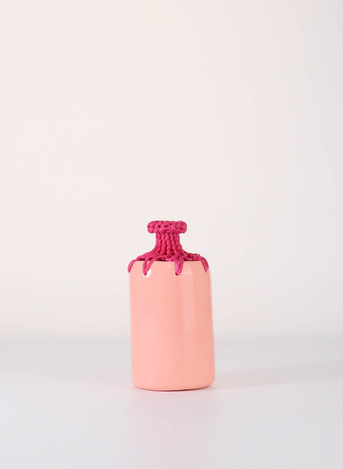 Colourburst Series: Peach &amp; Dark Pink Vase