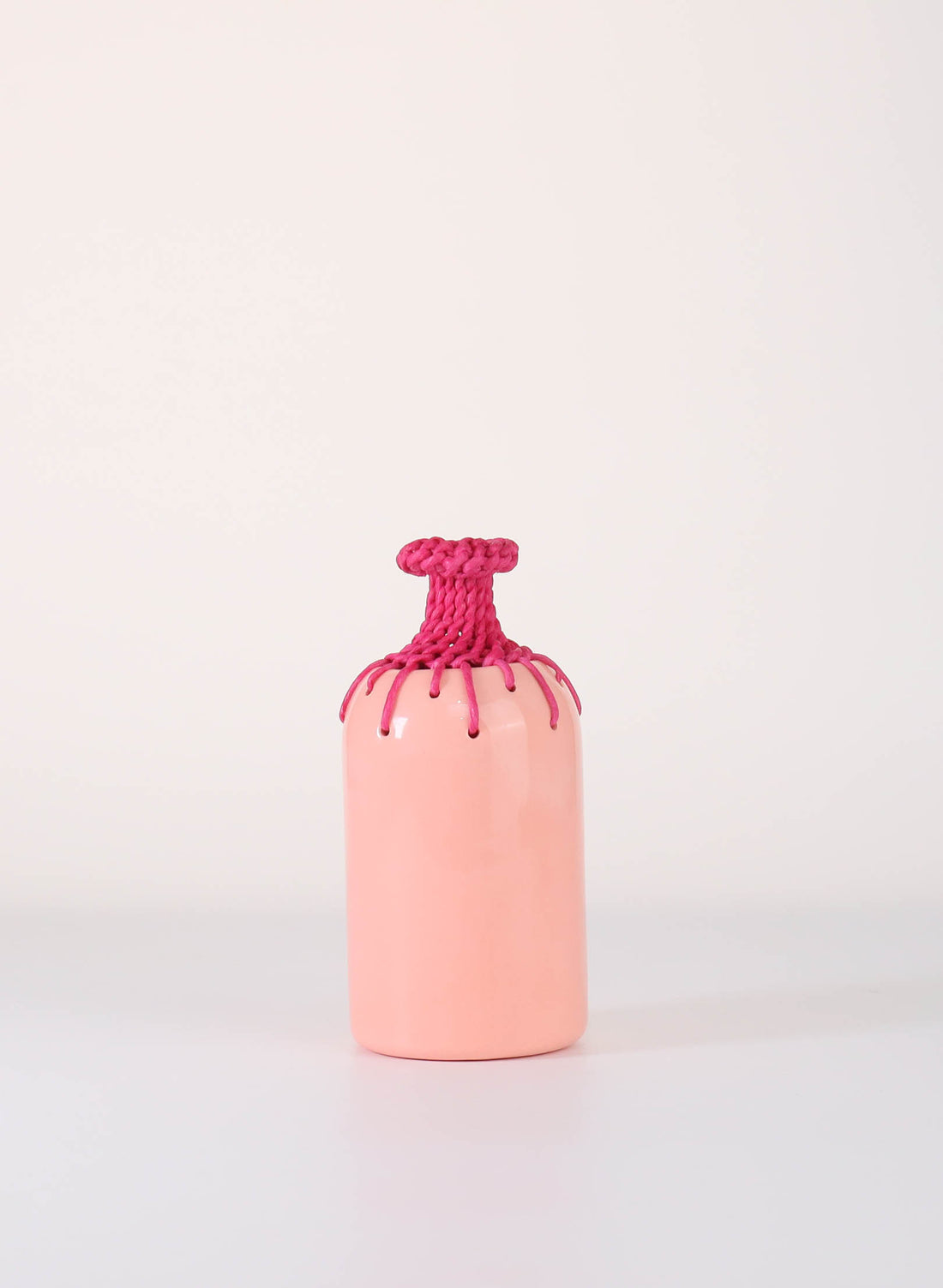 Colourburst Series: Peach &amp; Dark Pink Vase 