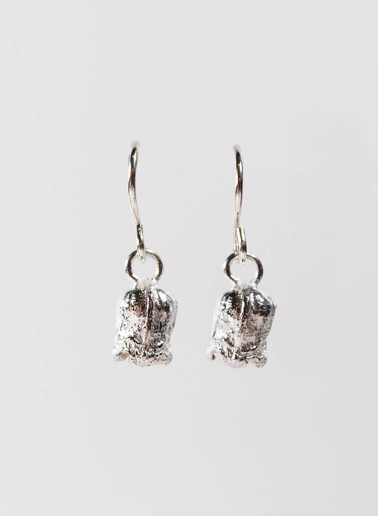 Rātā Hook Earrings - Sterling Silver