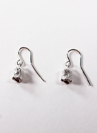 Rātā Hook Earrings - Sterling Silver