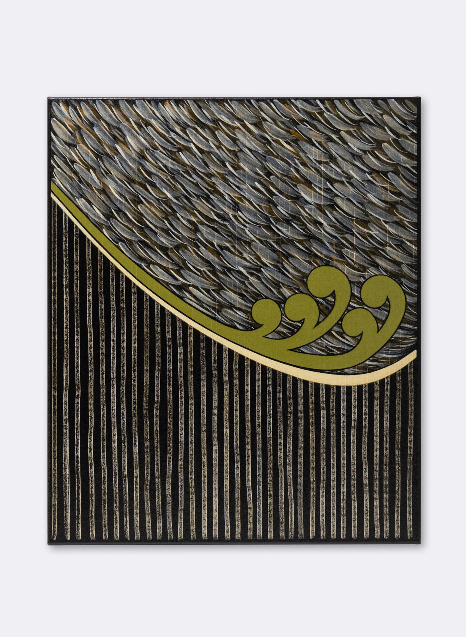 Feathers &amp; Fronds - Original Painting
