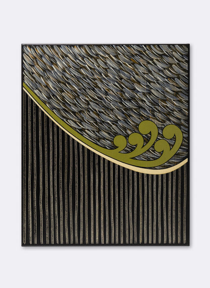 Feathers &amp; Fronds - Original Painting