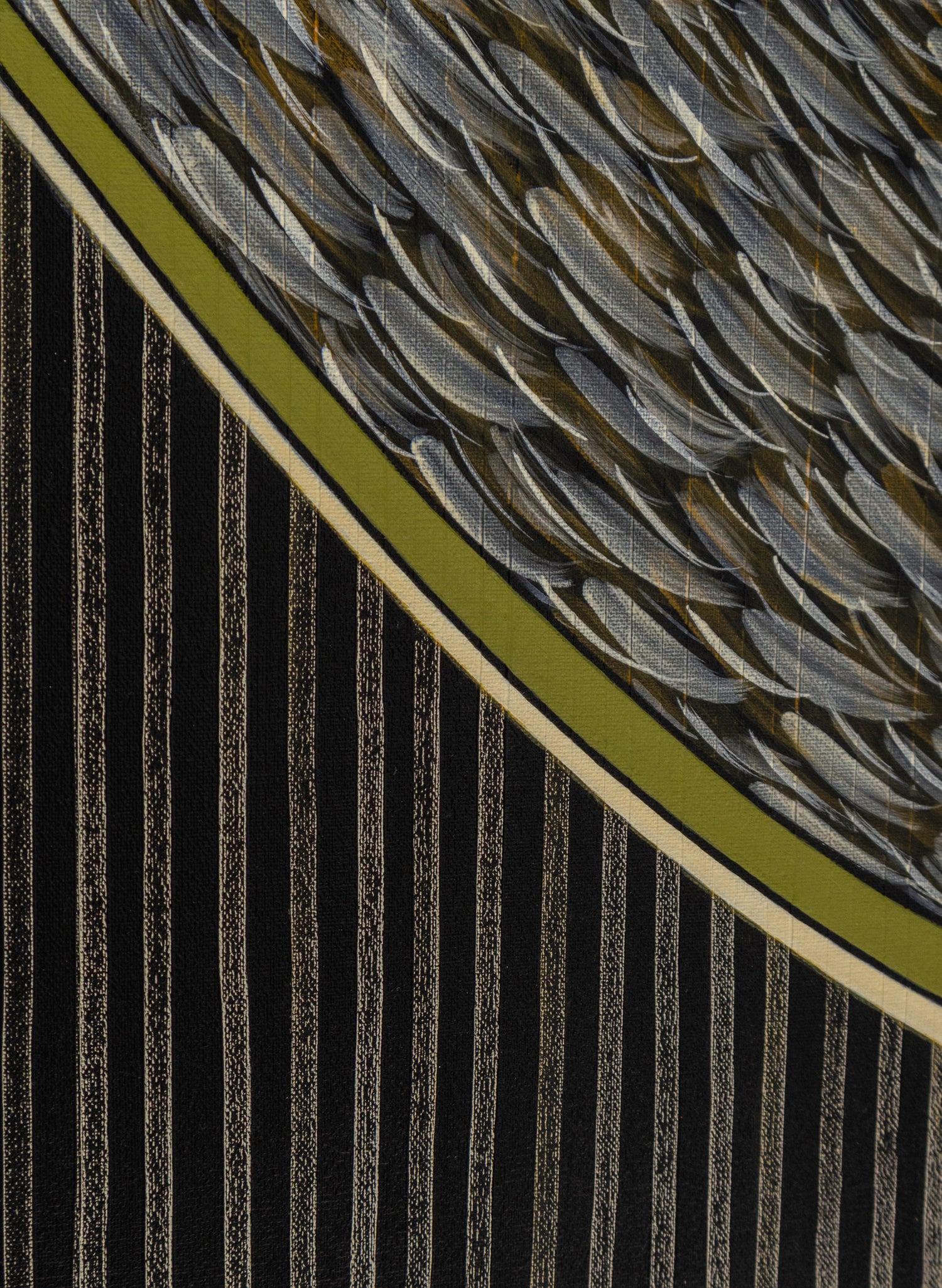 Feathers &amp; Fronds - Original Painting