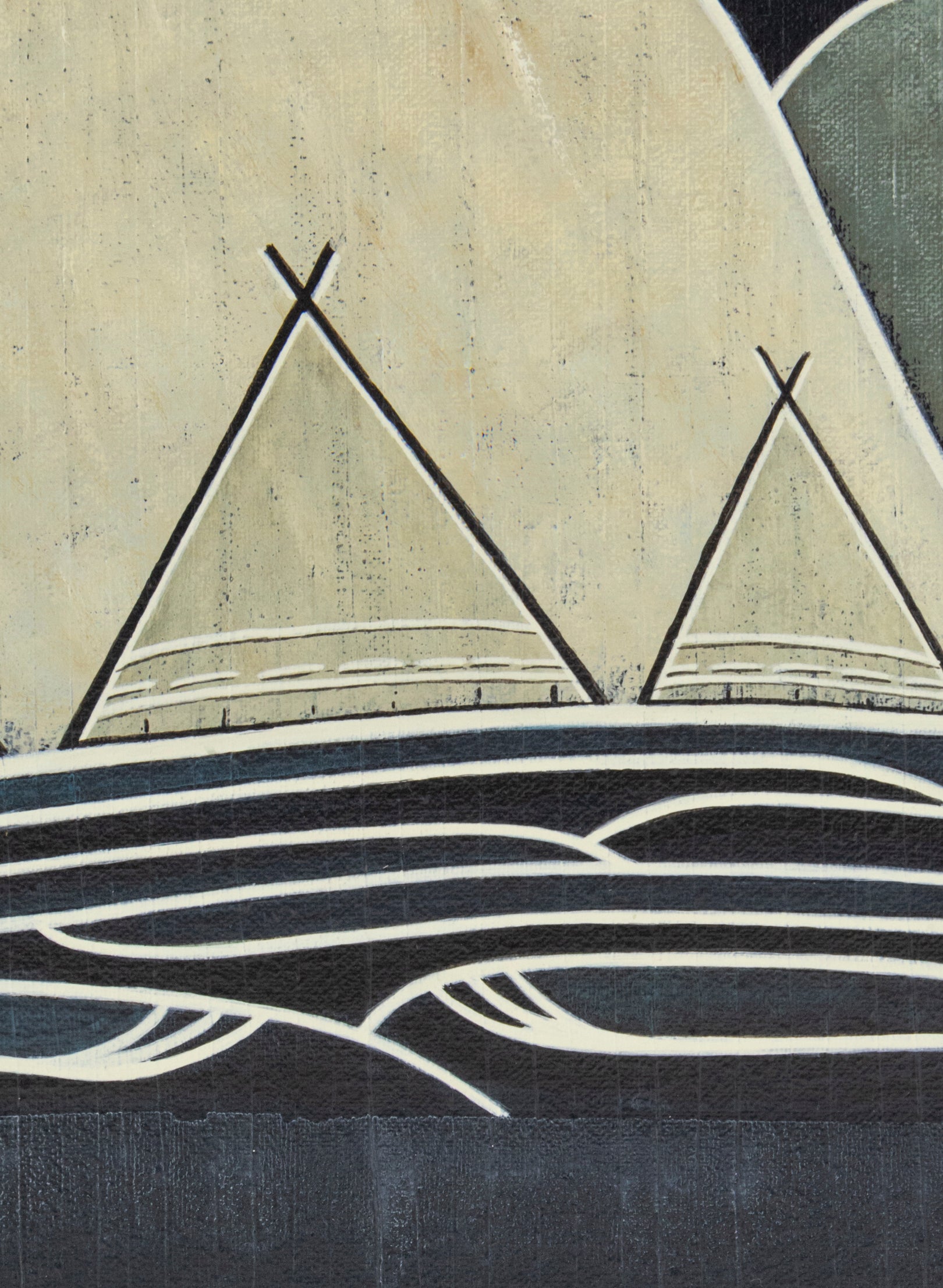 Tarawāhi Riverside - Original Painting