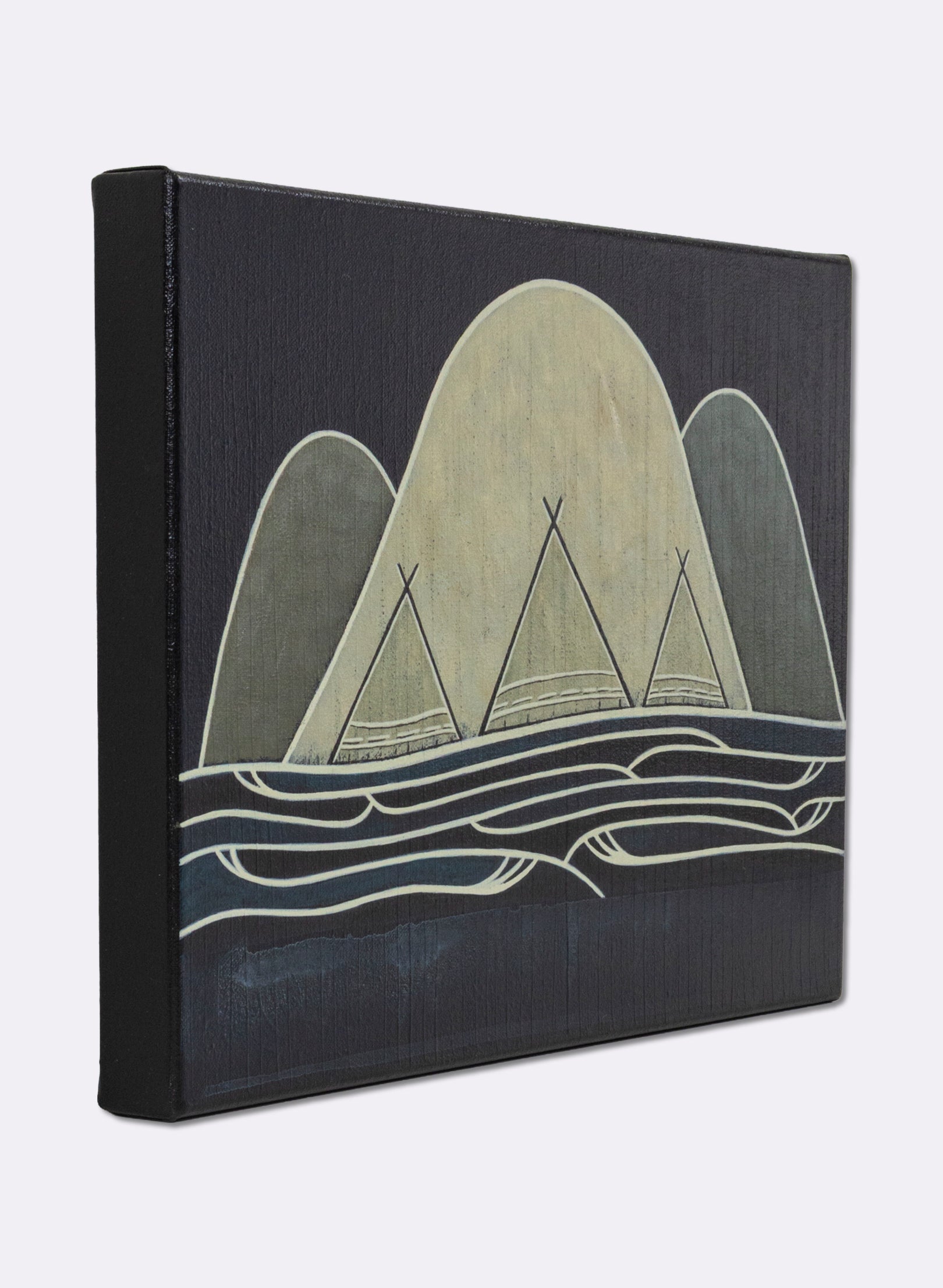 Tarawāhi Riverside - Original Painting