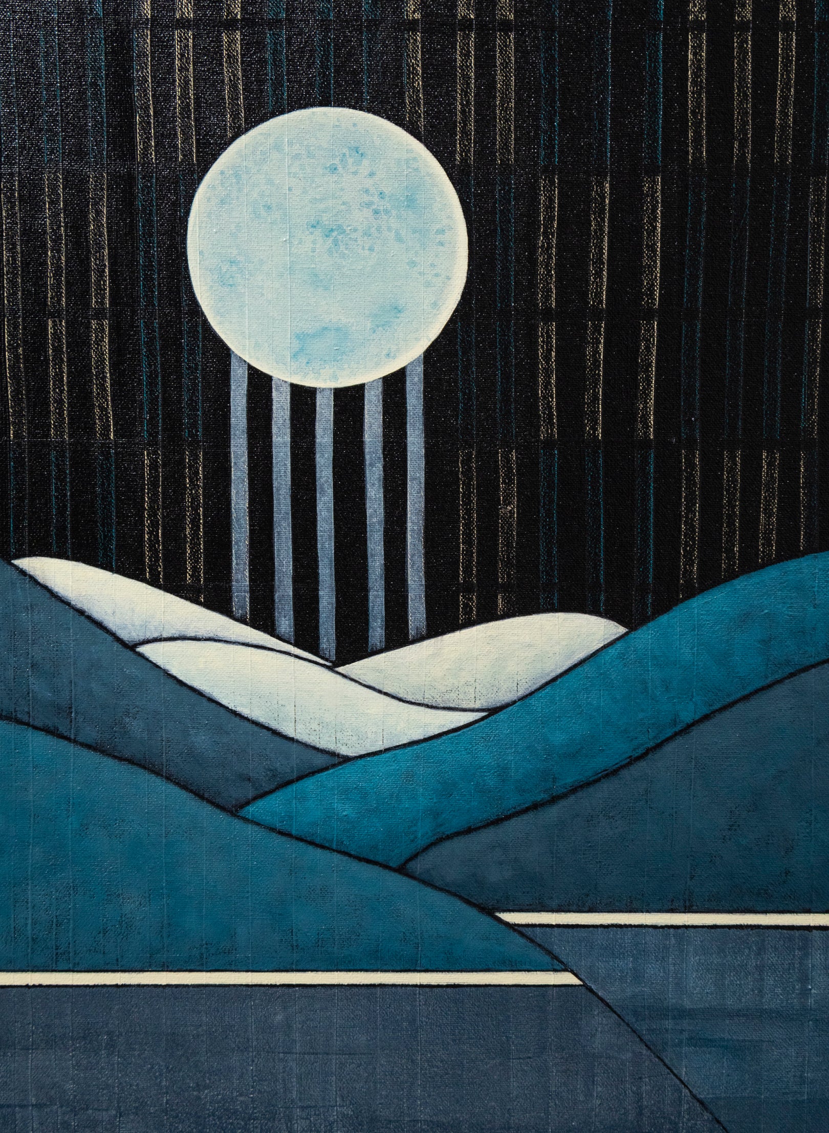 Moon Beams  - Original Painting