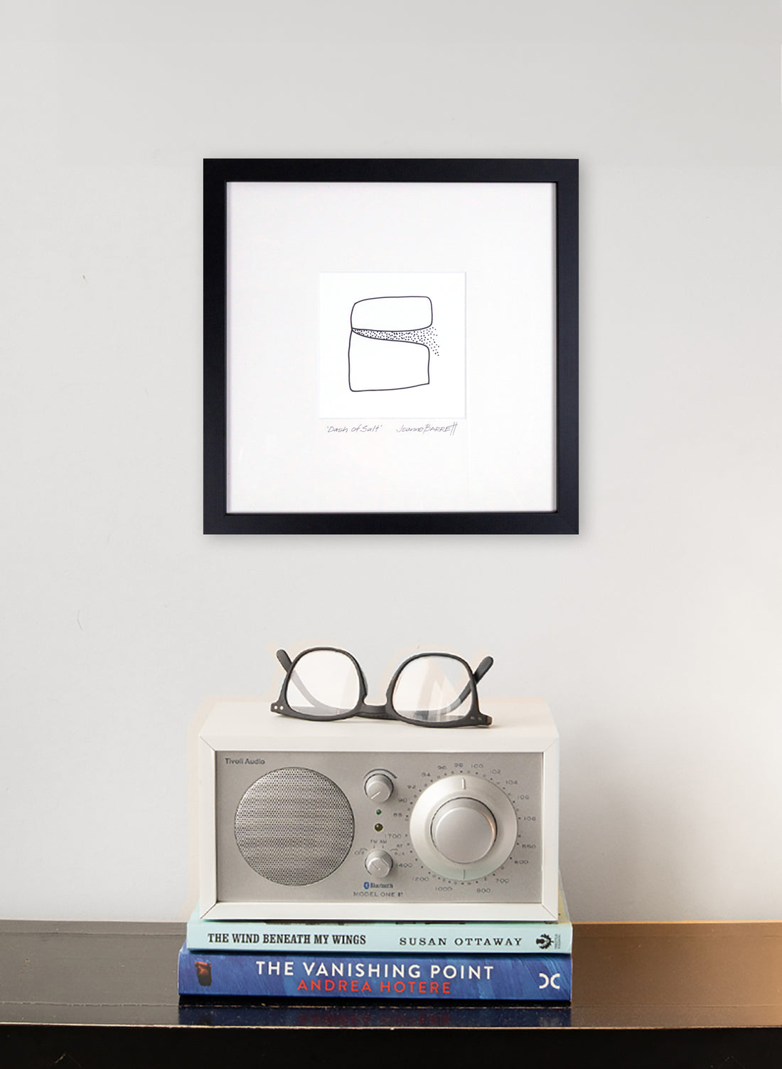 Dash Of Salt Framed Print