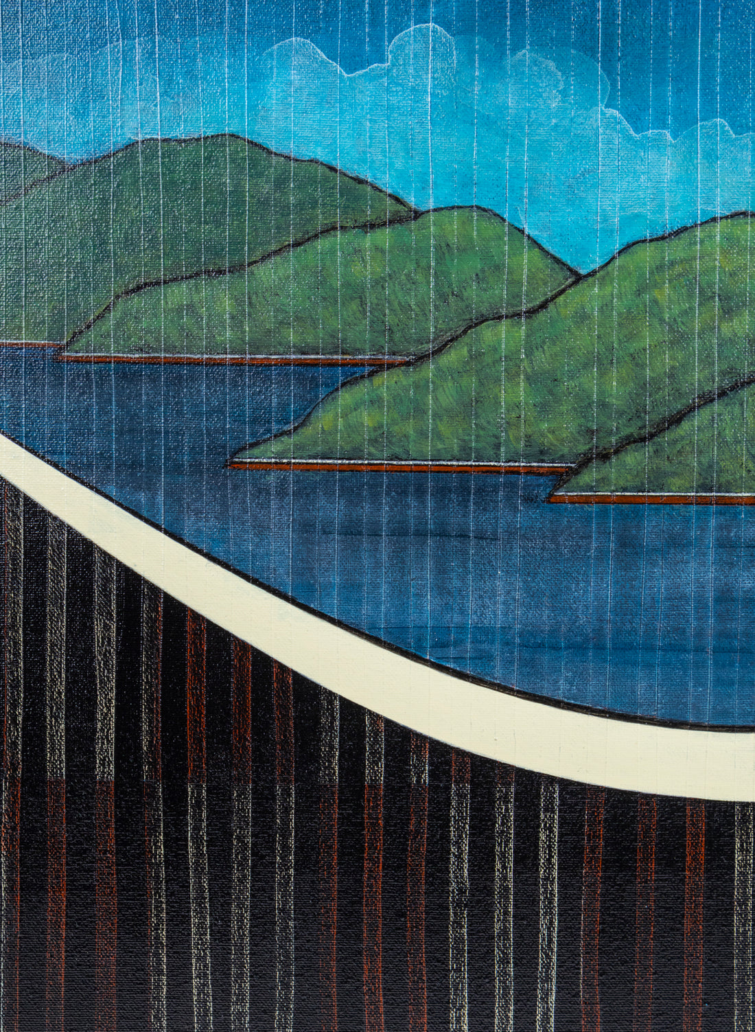 Far North River Valley Original Painting