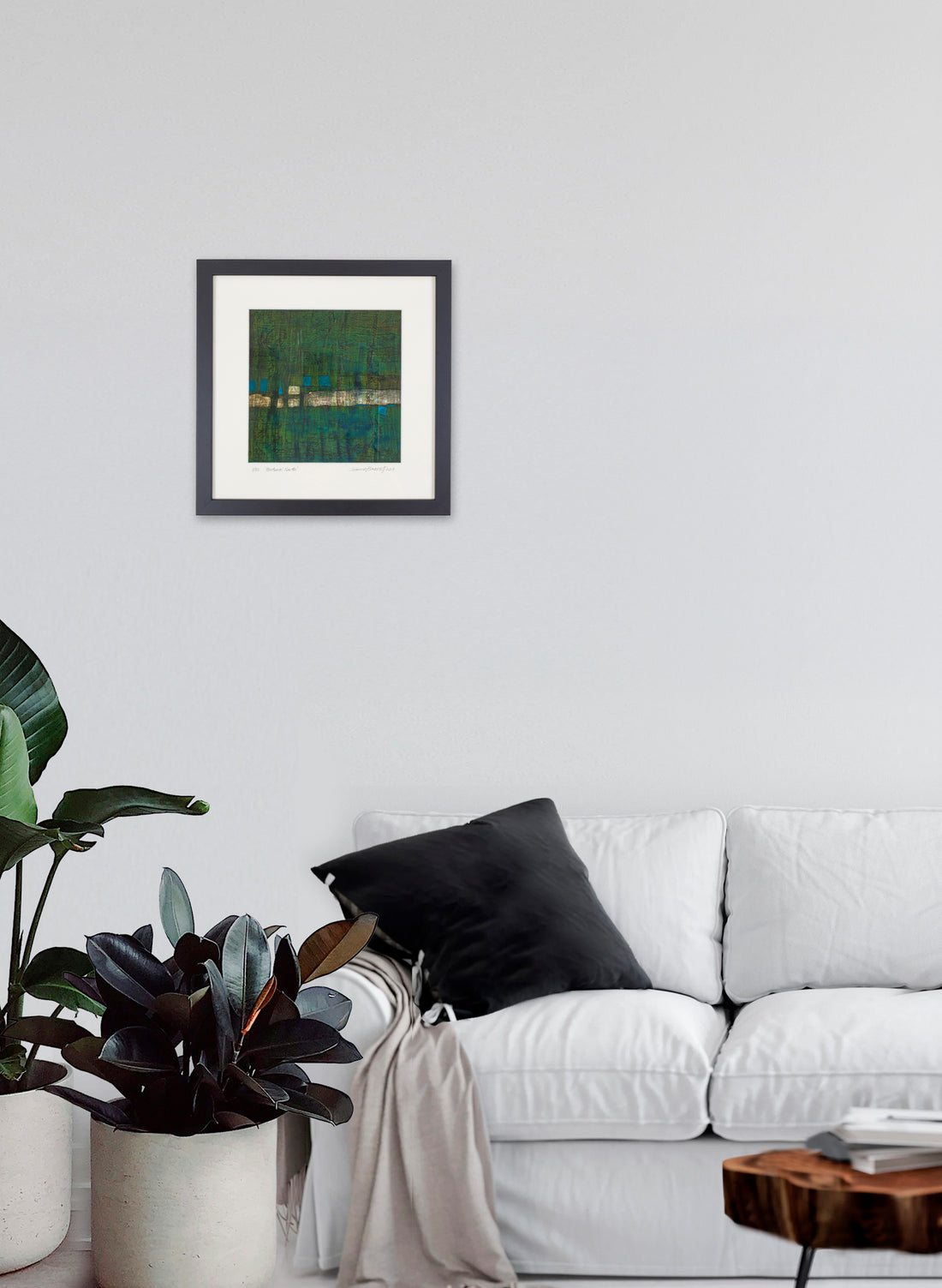 Textural Earth Framed Print