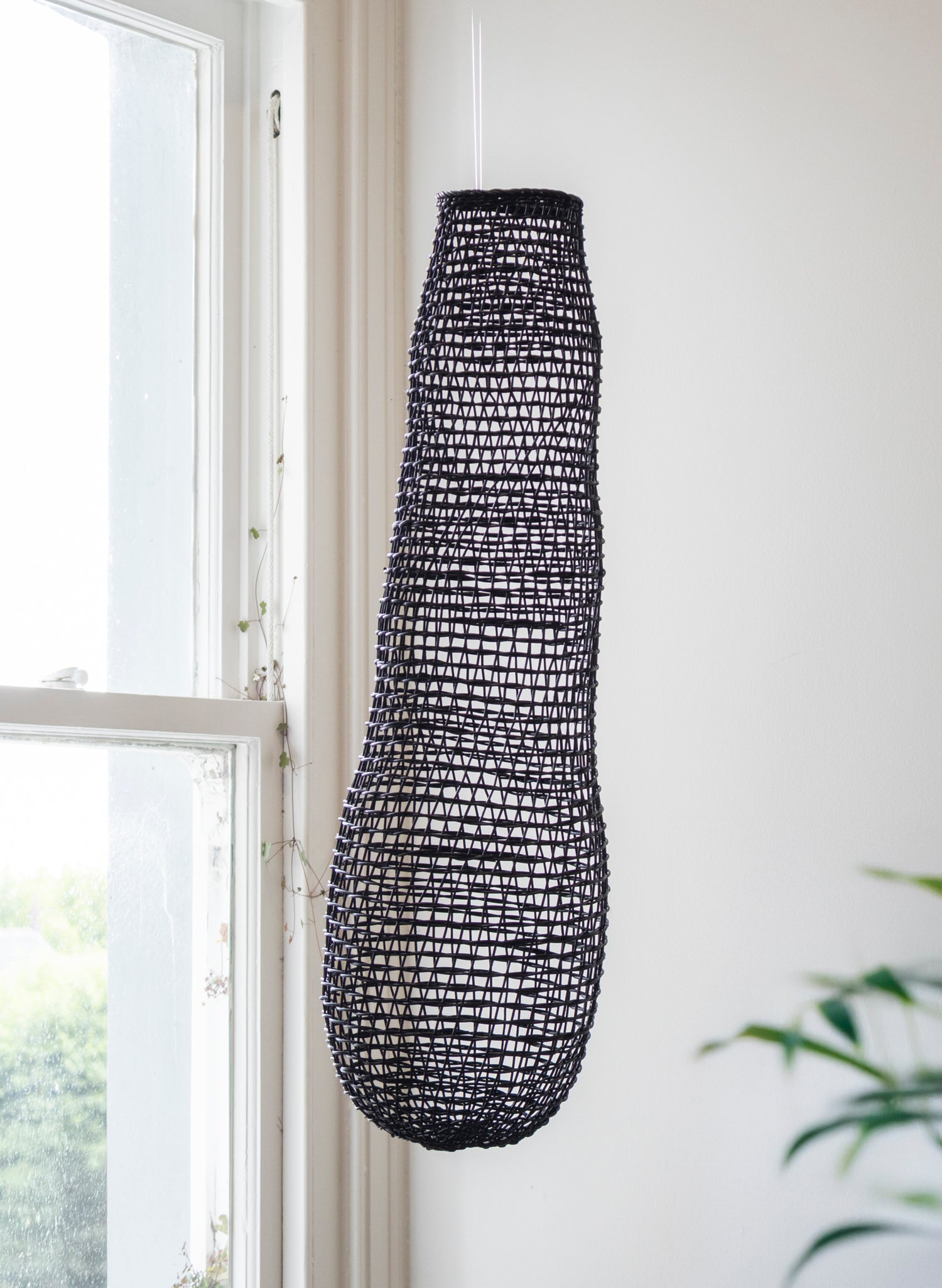 Woven Rattan Reed Harvest Basket