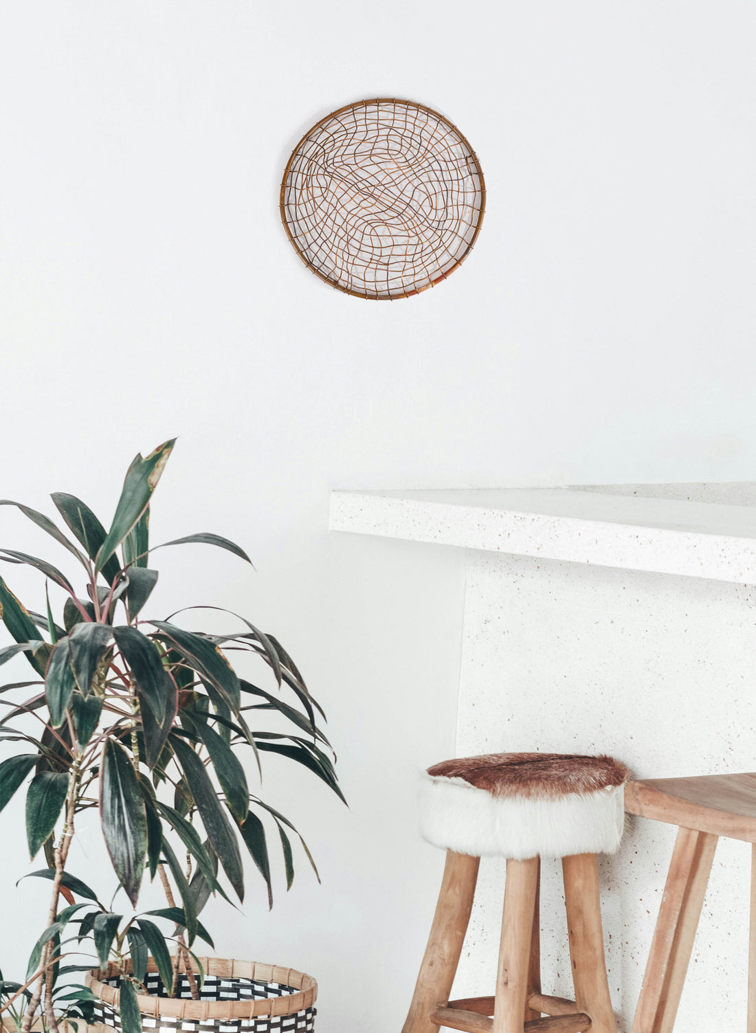 Medium Copper Basket