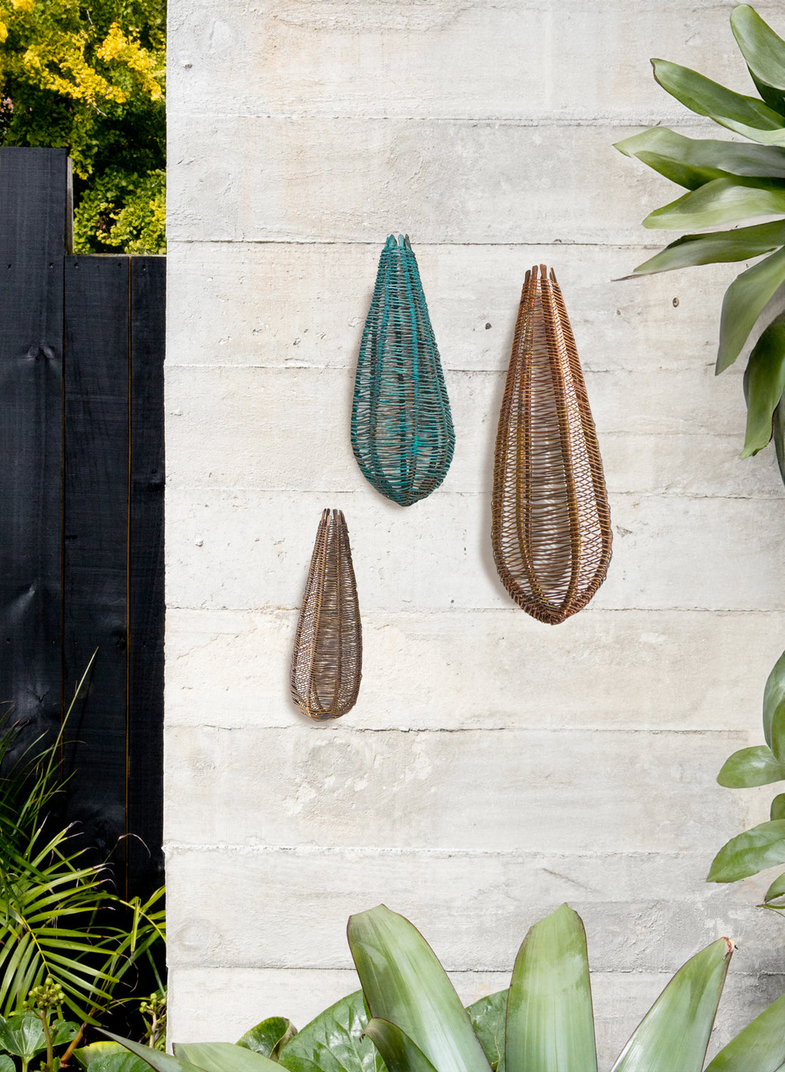 Large Copper Pod Sculpture
