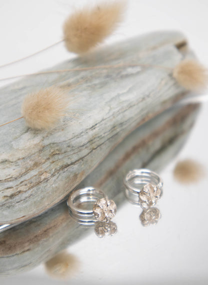 Manuka Seed Hoop Earrings