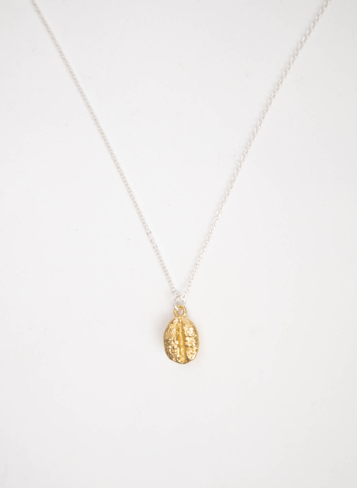Gold Coffee Bean Necklace