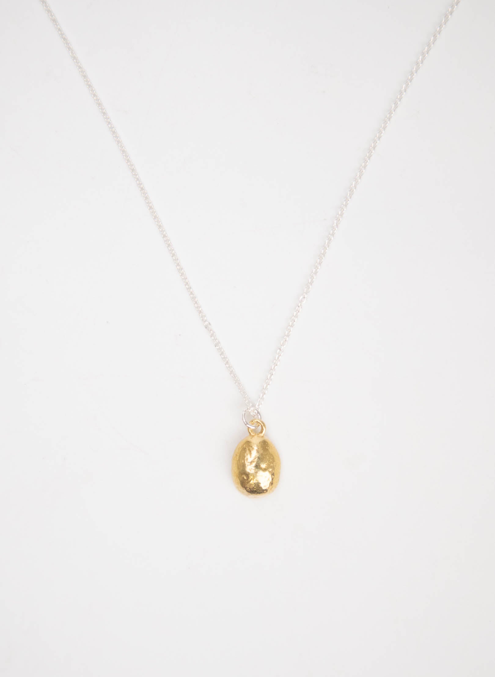 Gold Coffee Bean Necklace