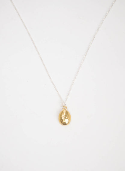 Gold Coffee Bean Necklace
